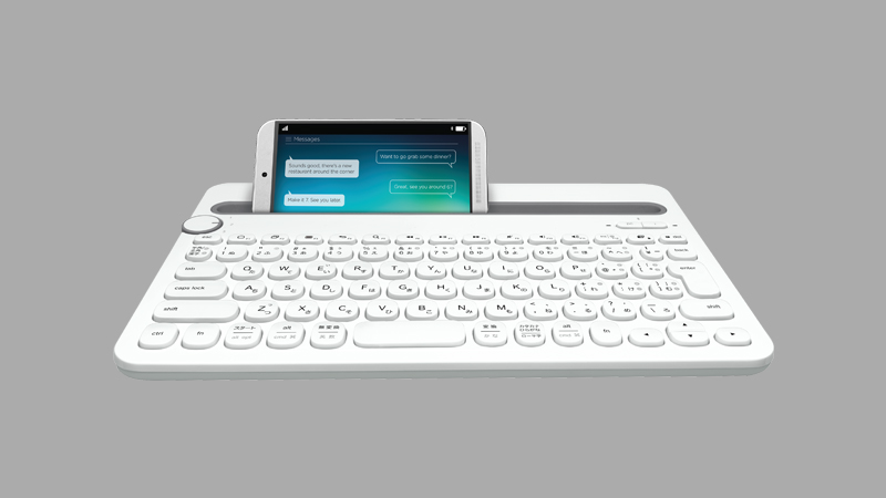 KEYBOARD K480 BT MD US WHITE