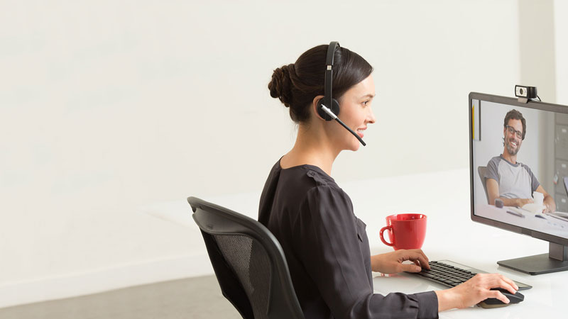 هدست لاجیتک HEADSET H820e USB DUAL
