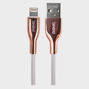 کابل بیاند USB-A to Lightning Cable BUL-521 White + Rose Gold