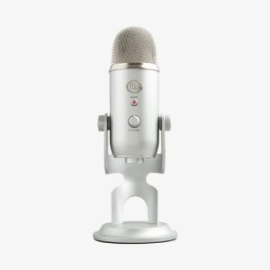 میکروفون Blue Yeti نقره‌ای