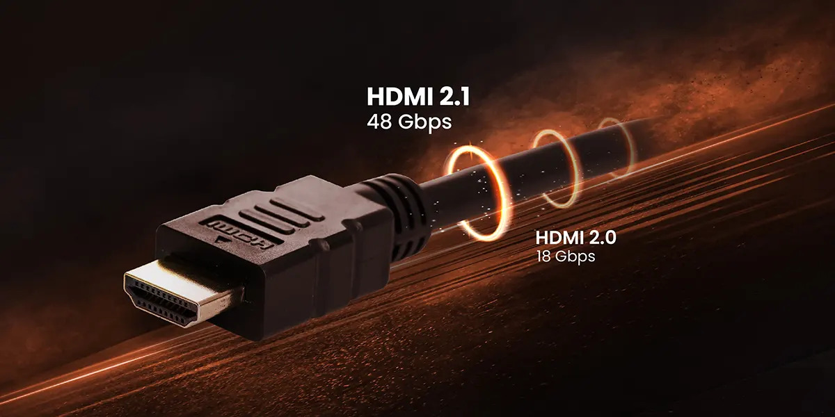 تفاوت hdmi 2.1 با hdmi 2.0