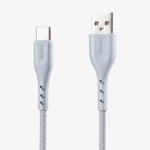 کابل شارژ تایپ سی بیاند BUC-401 خاکستری