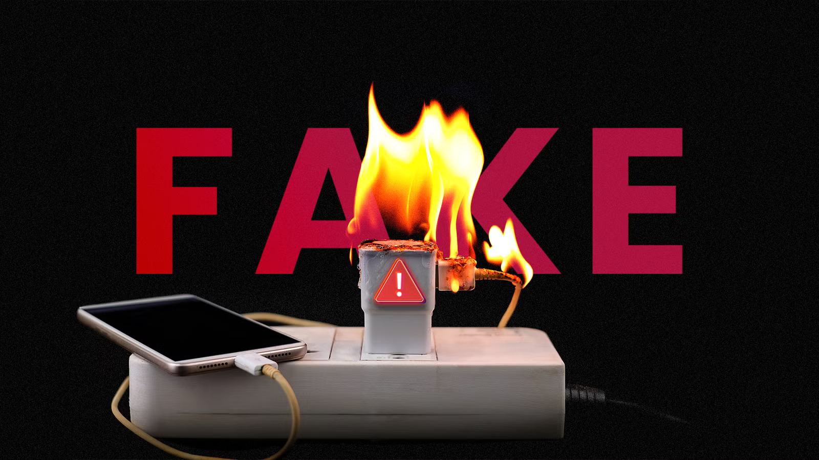 خطرات شارژر فیک