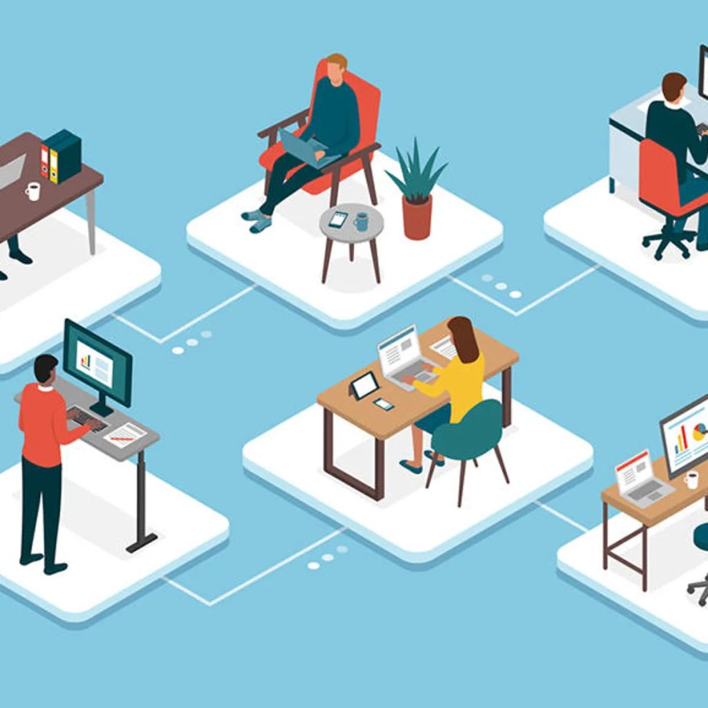 تجهیزات حرفه ای دورکاری